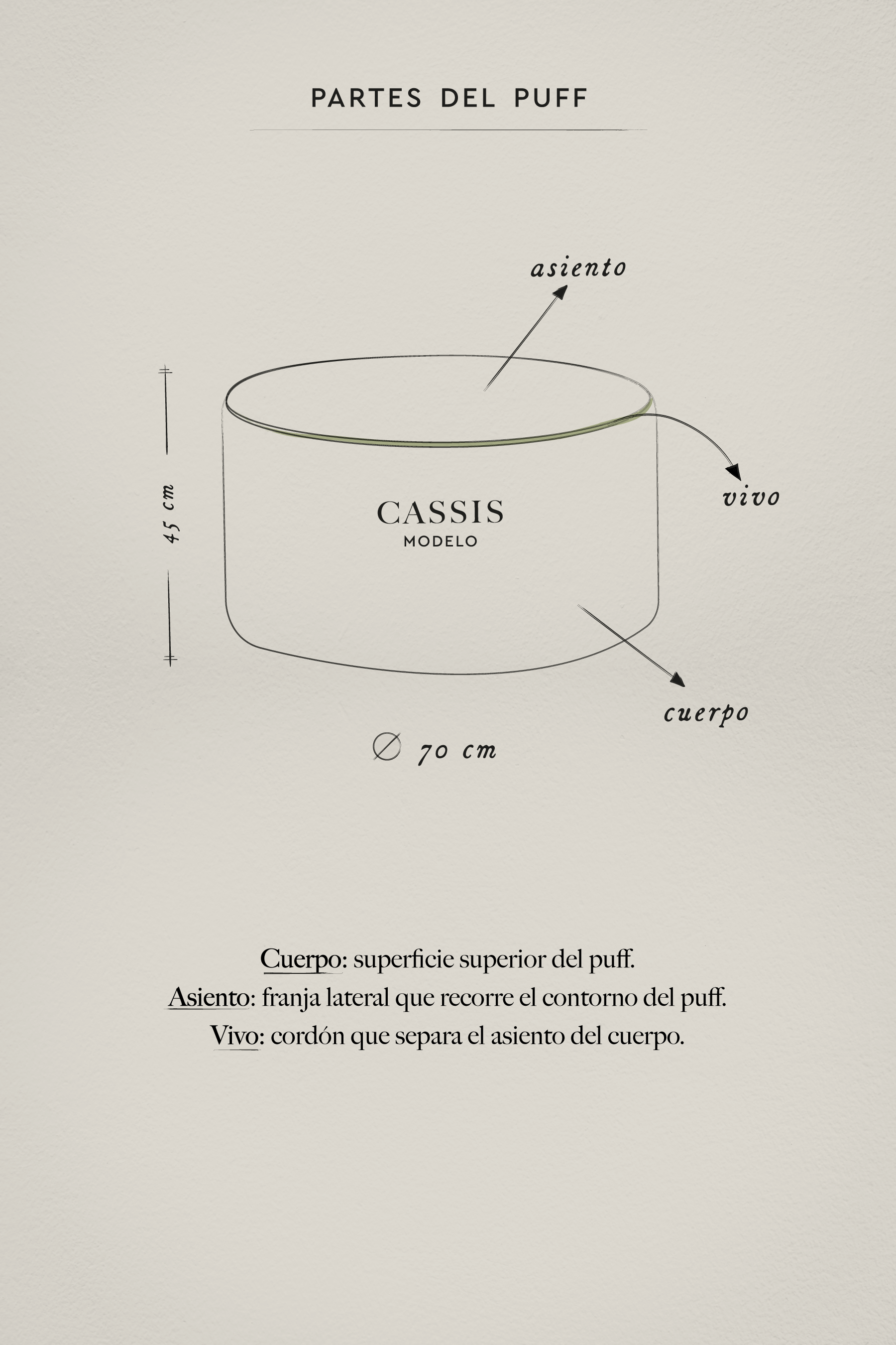 Puff Cassis